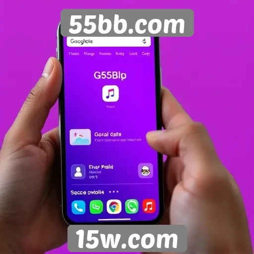 Experiência do usuário no 55bb.com em dispositivos móveis